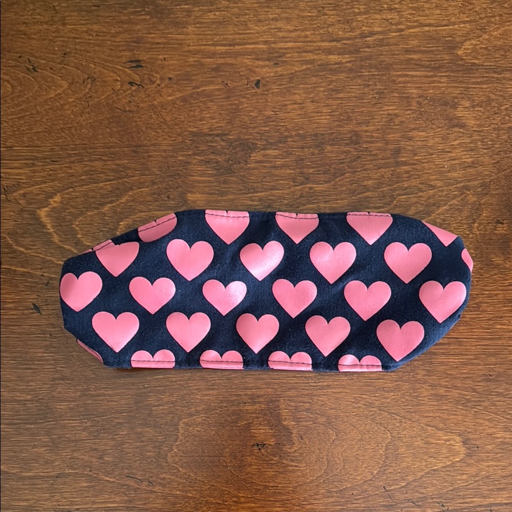 GAP KIDS Girl’s Navy and Pink Heart Headband OS EUC